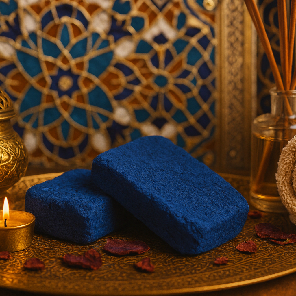 Moroccan Blue Nila Indigo Stone