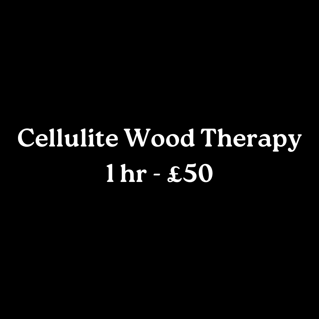 Cellulite Wood Therapy 1 hr - £50